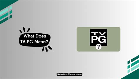 hwhat does tv pg means.